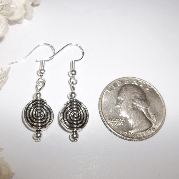 Silver Earring Set Everyday Casual Jewelry 6592 - Picture 2 of 8